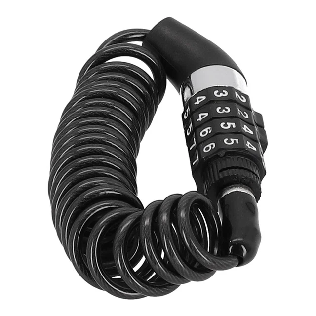 Cavo serratura casco moto - combinazione 4 cifre antifurto sicurezza