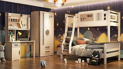 Dormitorio Juego de habitaciones para niños Modern Armario cómoda Mesa Nuevo 2 piezas