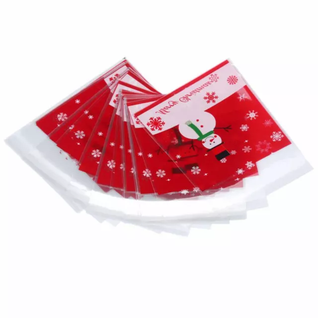 200 Pcs/Package Clear Treat Bag Tassel Trim for Sewing Christmas 3