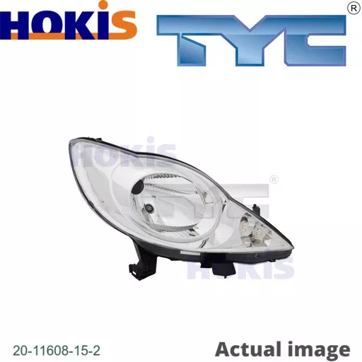 LEFT HEADLIGHT FOR PEUGEOT 107 CFA/CFB 1.0L 3cyl 107 8HT 1.4L 4cyl 107