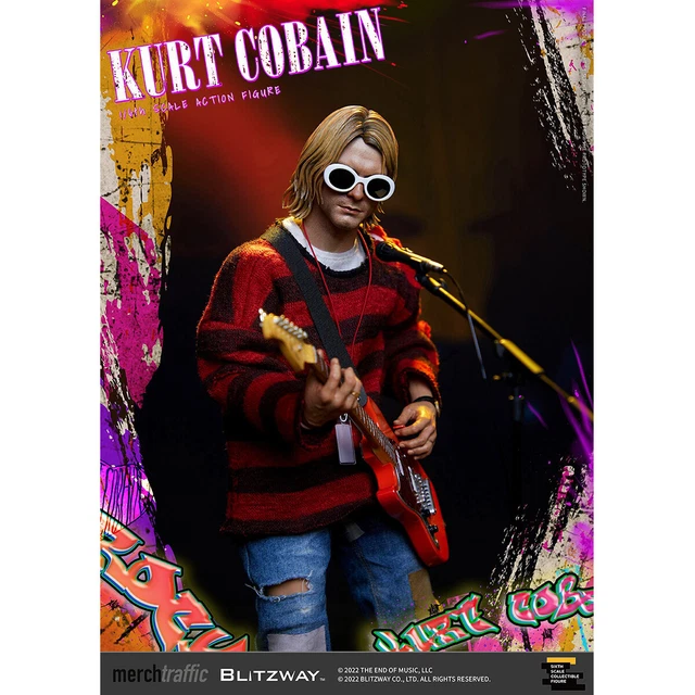 Pre-order BLITZWAY BW-UMS 11701 1/6 Scale Kurt Cobain Action Figure Model Gift