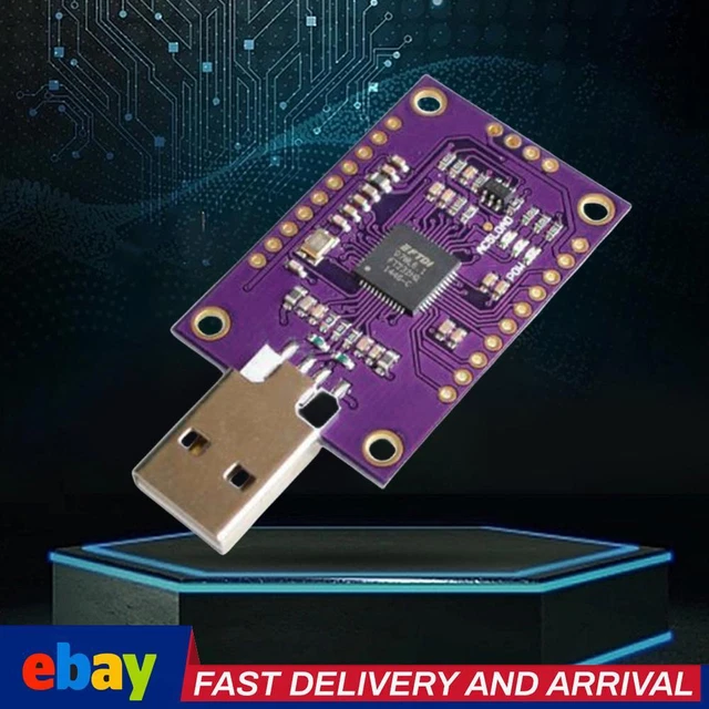FT232H USB TO JTAG UART FIFO SPI I2C Converter Module 480Mb/s Serial ...