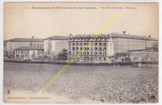 CPA 94260 Fresnes Establishment Peneteniary View Set Of Divisions