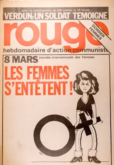 Rouge N� 289. Hebdomadaire d'action communiste.