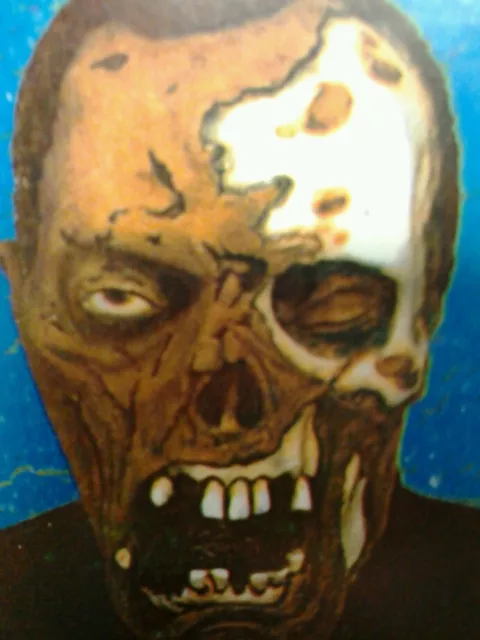 Halloween Costume Zombie, Monster, Toothless Dead Man Latex Face Mask