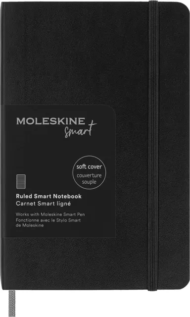 Moleskine Smart Notebook, Smart Writing System, Smart Notebook with Soft Cover,
