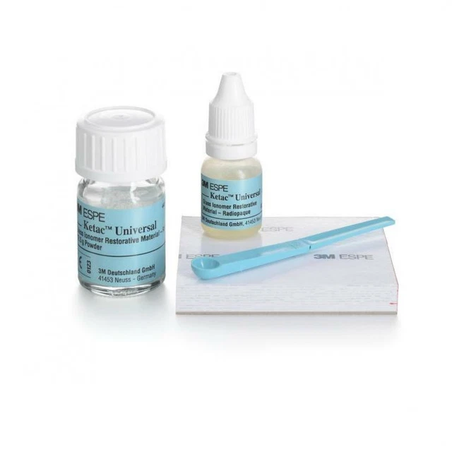 3M Ketac Universal Verre Ionomère Restaurateur A3 Teinte 12.5G Poudre 8.5...