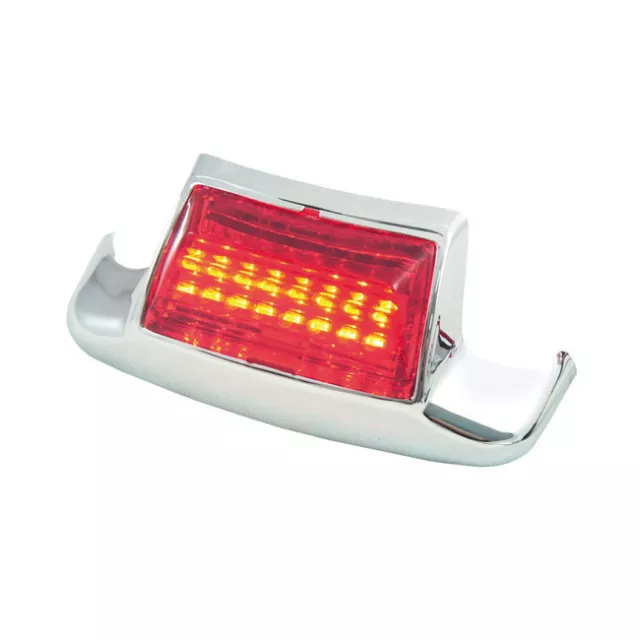 Heck Fender Tip mit LED, rot, für Harley - Davidson FL, FLT, FLST 80-99