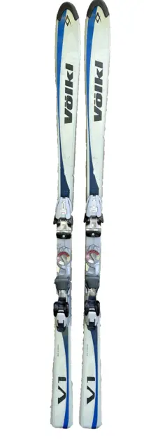 Volki V1 166 cm (66.5”) Skis with Marker M5.2 Bindings Made in Germany