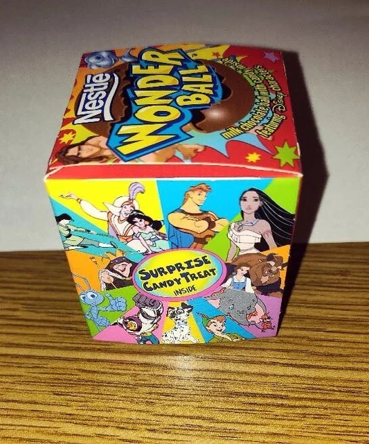 DISNEY'S NESTLE'S CHOCOLATE Wonder Ball & Toy (Box Only) 1990's 2