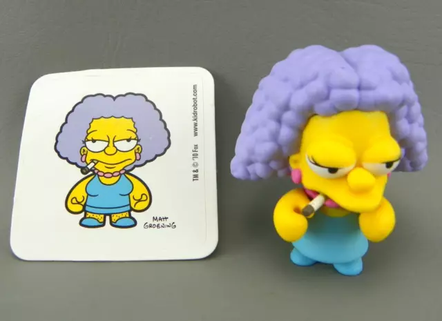 Kidrobot 2010 Series 2 The Simpsons 1/40 Selma Bouvier 3" Vinyl Mini Figure HTF