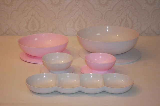 Tupperware Allegra Shine Dessert-Schälchen 275 Ml Rosa Mit Glitzer Dessertschale