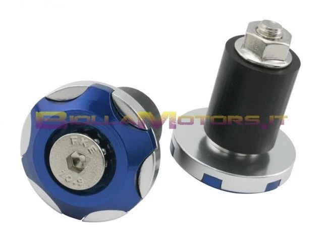 Str-088.80/Bl Pesetti Terminali Puntali Manubrio Bilanceri Blu Anodizzato Str8 C