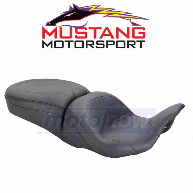 Mustang 1-Piece Lowdown Touring Seat for 2008-2013 Harley Davidson FLHTC kx