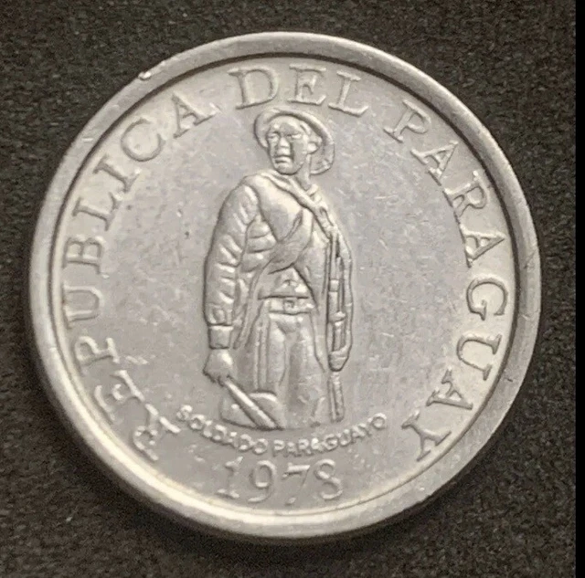 1978 Paraguay, 1 Guarani,  Coin