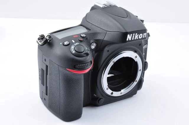 Nikon D610 24.3MP Digital SLR Camera Black Body Only w/Box Near Mint JAPAN #DL03 3