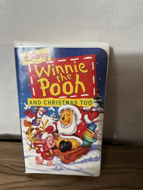 WINNIE THE POOH And Christmas Too Vhs EUR 5,54 - PicClick IT