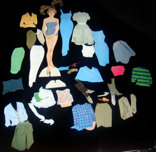 Vintage Paper Doll Clothes FOR SALE! PicClick