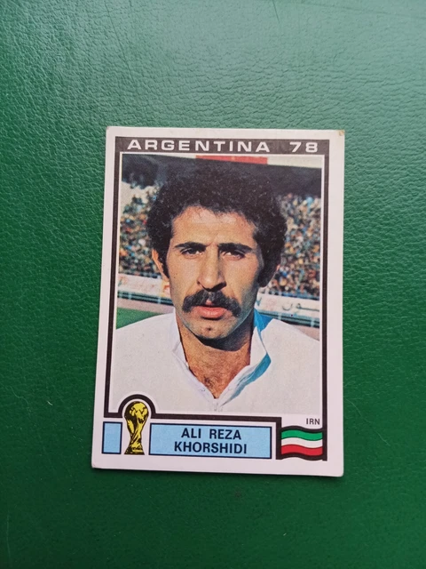 ARGENTINA 78 - REZA Ali  Iran  PANINI vignette sticker n°290