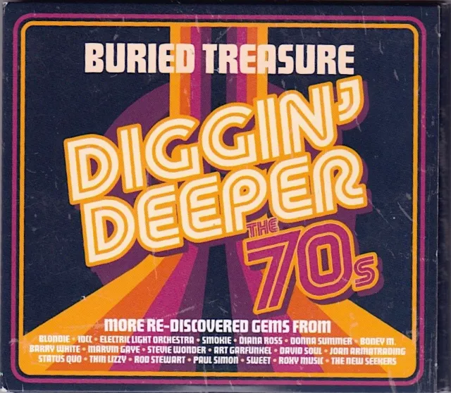 3-CD-Box von VARIOUS ARTISTS  Buried Treasure: Diggin' Deeper - The 70s von 2022