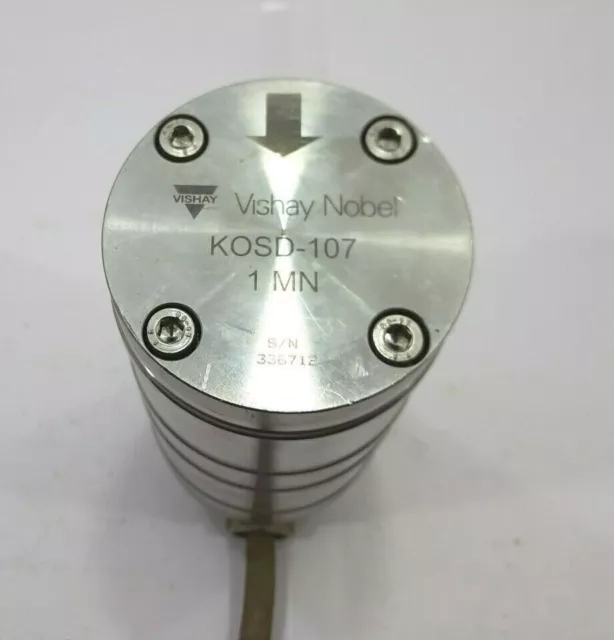 Vishay Precision Group KOSD-107E 1 MN Nobel Weighing System Load Cell Force Ship