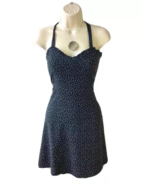 primark Polka Dot Strappy  Short Summer dress size 12