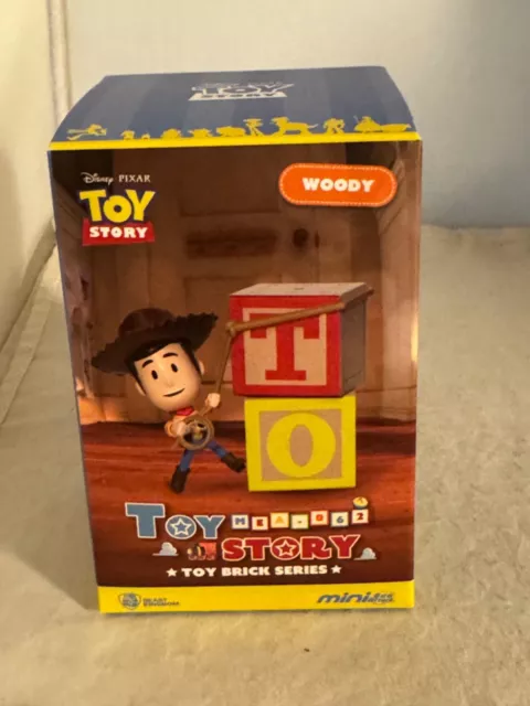 Disney Pixar Toy Story Brick Series Woody Beast Kingdom MEA-062 Mini-Figure-New