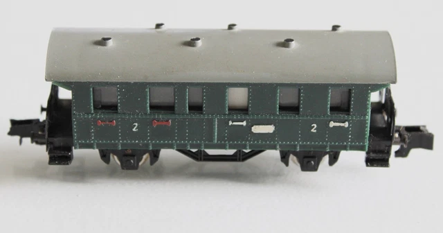 ROKAL 01280 - Personenwagen Donnerbüchse grün Spur TT #294 EUR 5,90 ...