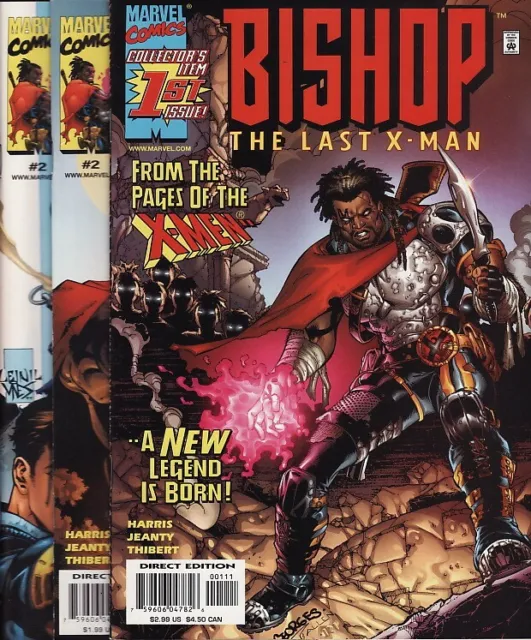 BISHOP: THE LAST X-MAN #1,2,3,4,5,6/VARIANT Marvel Comics Uncanny X-Men SET