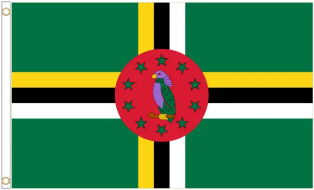 Cortina ataúd bandera de Dominica - envío rápido