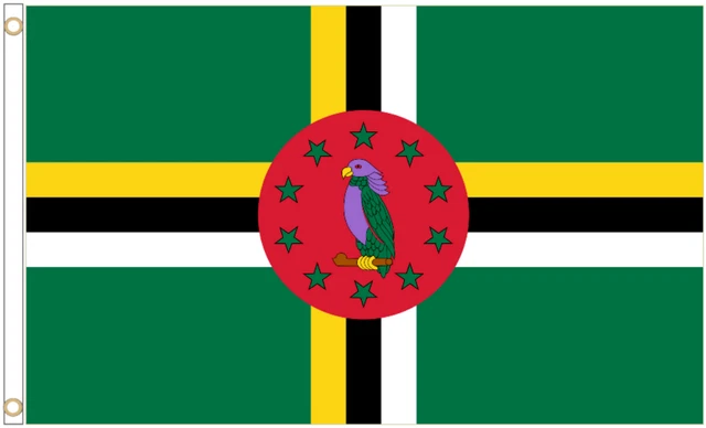 Cortina ataúd bandera de Dominica - envío rápido