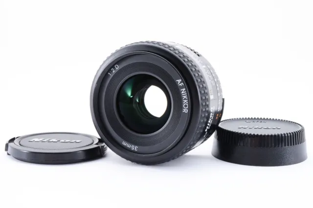 【MINT】 Nikon AF NIKKOR 35mm f/ 2 D Wide Angle Lens F Mount from Japan 5087