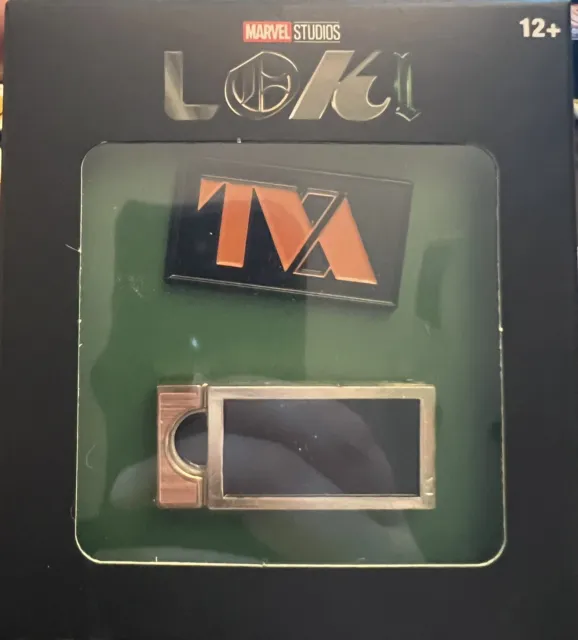Loki TVA Logo and TemPad Pin 2-Pack - Box Set