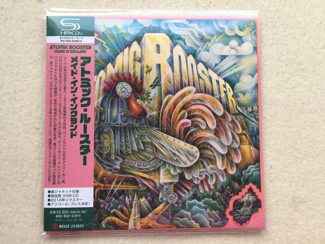 ATOMIC ROOSTER - Made In England - Japan Mini LP SHM CD 2023 BELLE