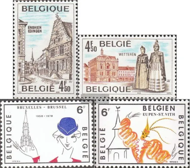 Belgien 1959-1962 (kompl.Ausg.) postfrisch 1978 Tourismus