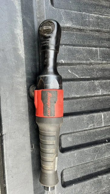 Snap On Tools Used PTR72G (red) 3/8" Drive Super-Duty Air Ratchet