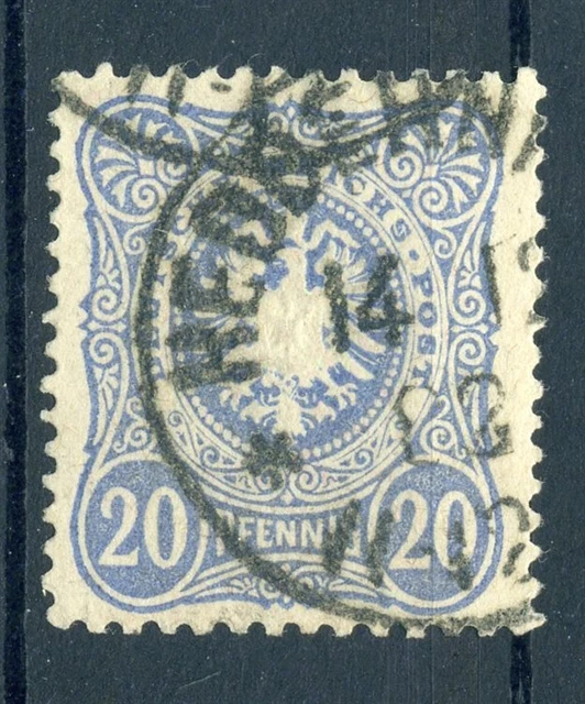 882256) DR Krone-Adler Nr. 42 aa gestempelt, geprüft Zenker