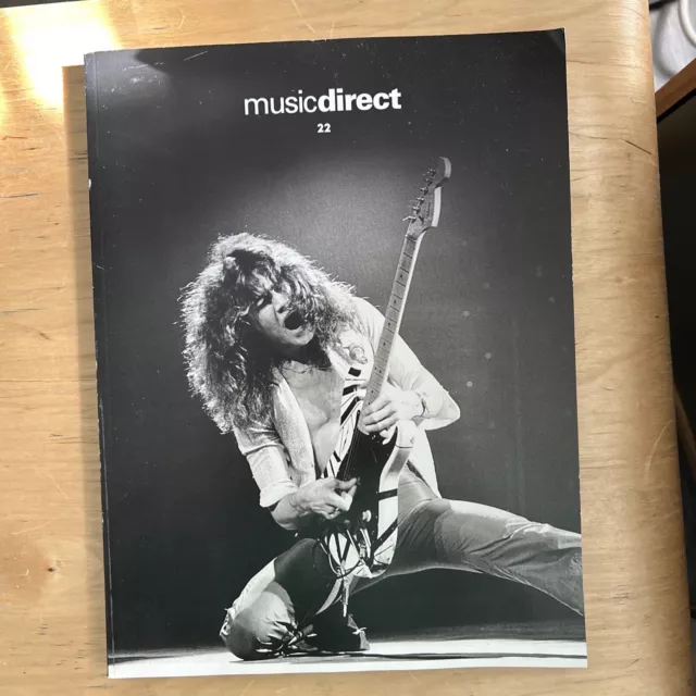 Music Direct Catalog 2022 Eddie Van Halen Classic Shot On Cover