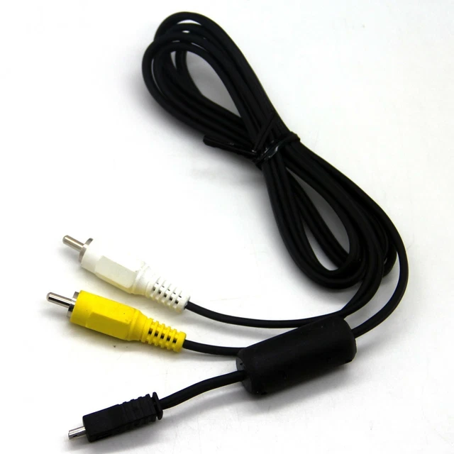 AV Video Cable Cord For Nikon CoolPix 4800 5200 5600 5900 7600 7900 8400 8800