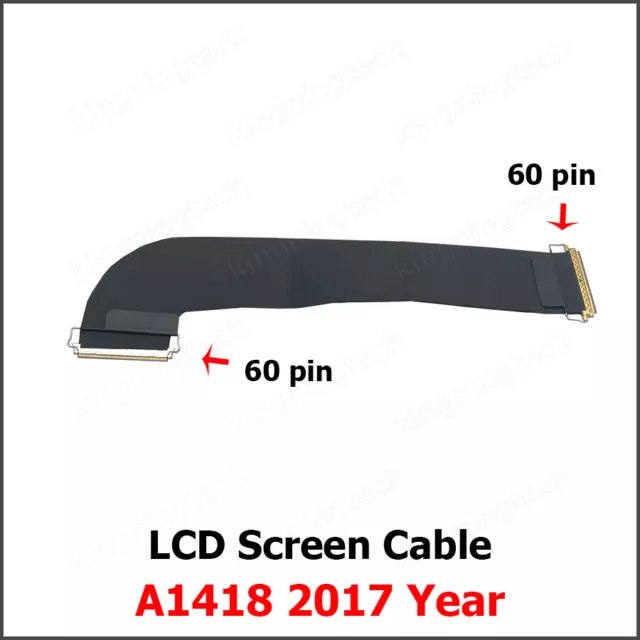 New 60pin+60pin LCD LED LVDS Display Screen Flex Cable For iMac 21.5" A1418 2017
