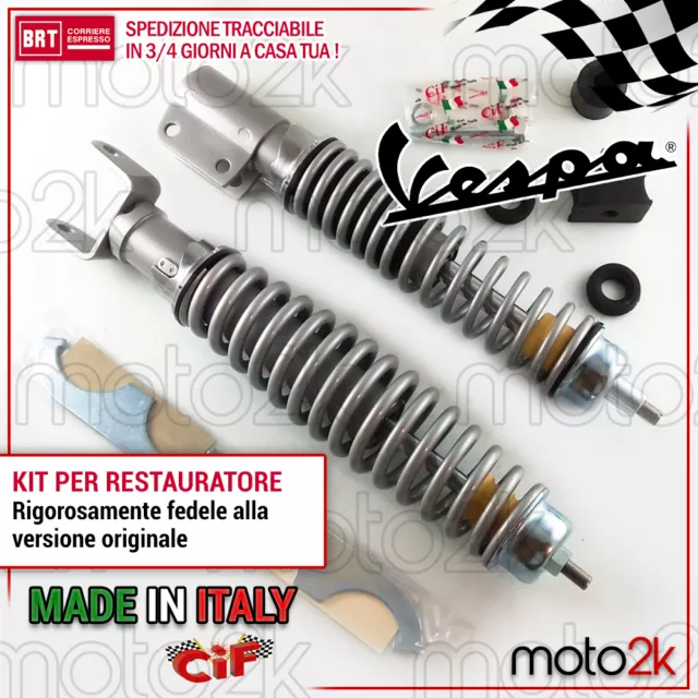Kit Ammortizzatori Restauro Versione Sportiva Vespa Px Pe Arcobaleno 125 150 200