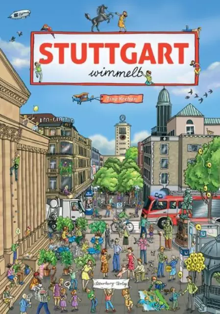 Stuttgart wimmelt | Tina Krehan | Deutsch | Buch | 16 S. | 2020