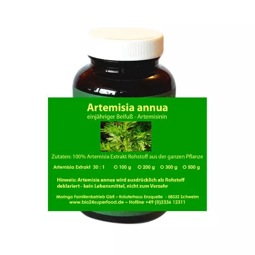 100 g Artemisia annua einjähriger Beifuß hochdosiert 30:1 Vollspektrum Extrakt