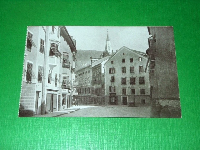 Cartolina Bressanone - Via Mercato Vecchio 1920 ca