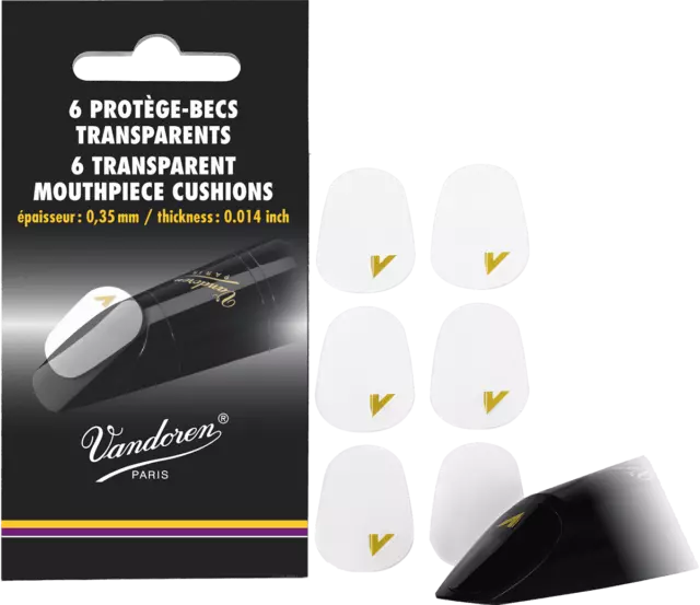 Lot De 6 Pastilles Protege Bec 0.35Mm Vandoren Vmc6+