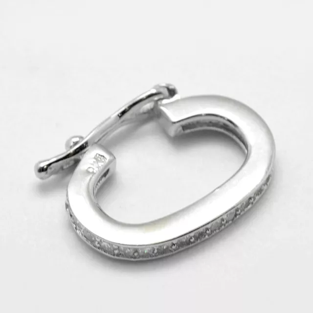 Pearl NECKLACE SHORTENER clasp- SAFETY Catch-Connector- 925