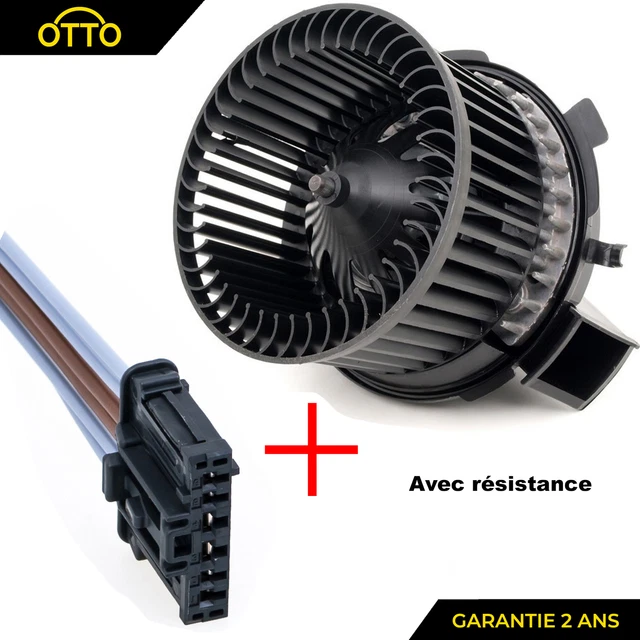 Résistance De Pulseur D'air Pour Ventilateur Chauffage - Compatible Peugeot 206, 307, Citroën - Neuf NTY