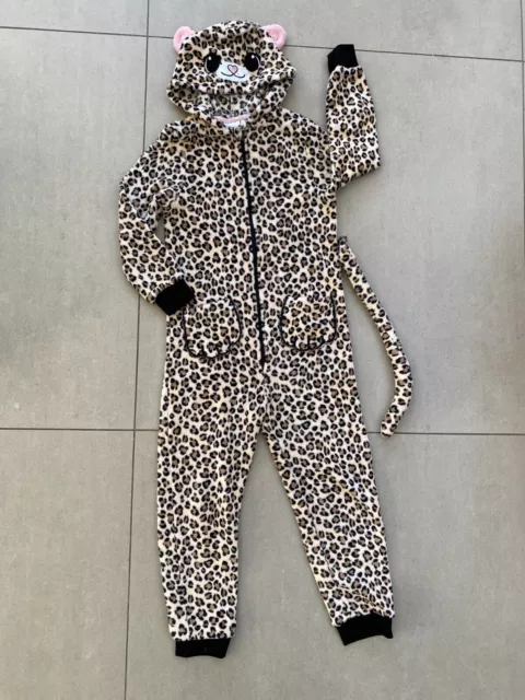 H&M Cute Girls Leopard One Piece Age 6-8 EU 122 / 128