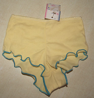 culotte boxer neuve jaune taille 6 ans marque Biemme 