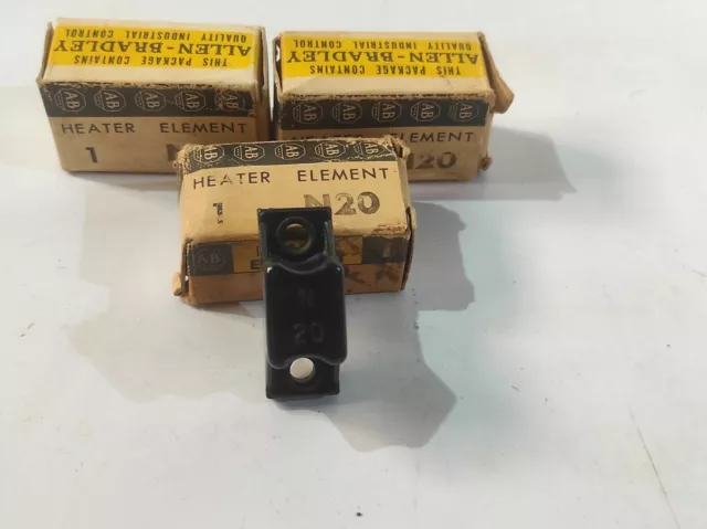 Allen Bradley N20 Heater Element 3PCs Lot Solde